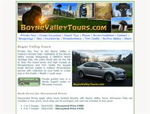Tablet Screenshot of boynevalleytours.com